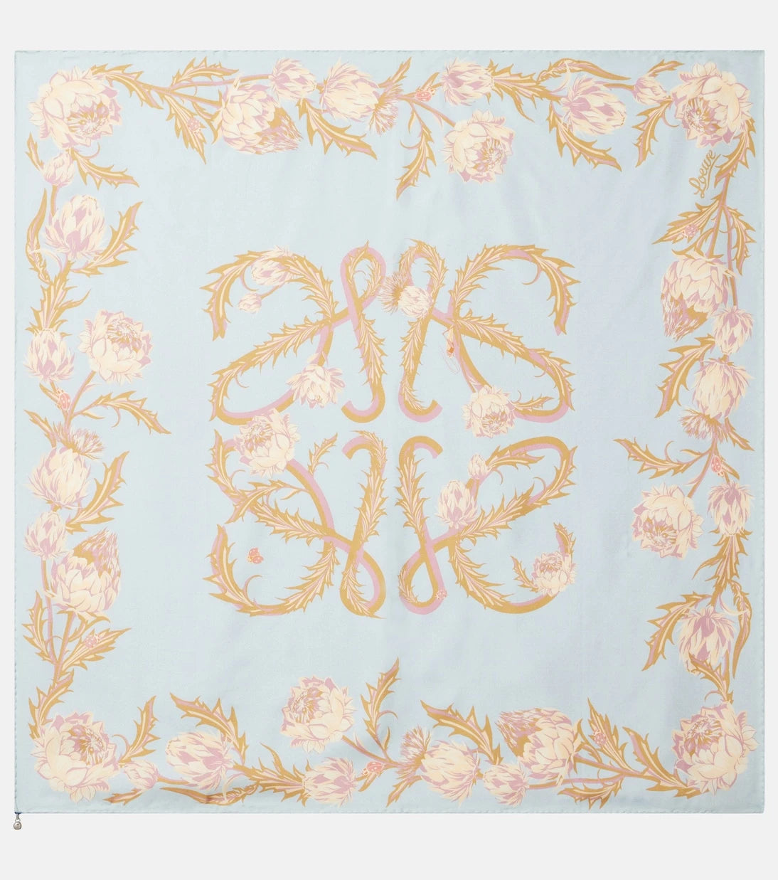 Loewe - Printed silk twill scarf