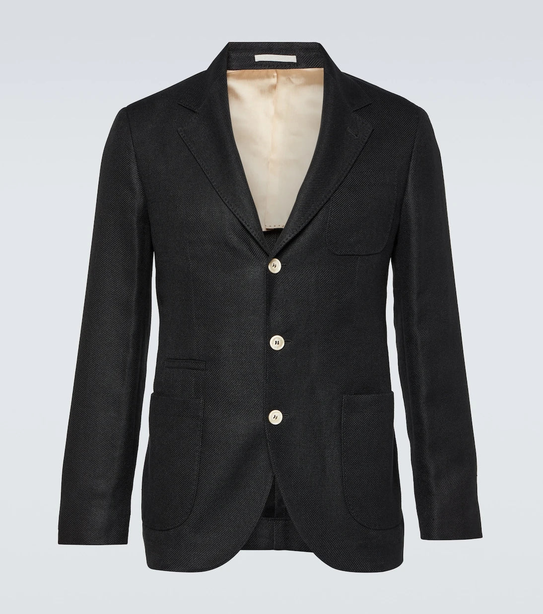 Brunello Cucinelli - Linen, wool, and silk blazer