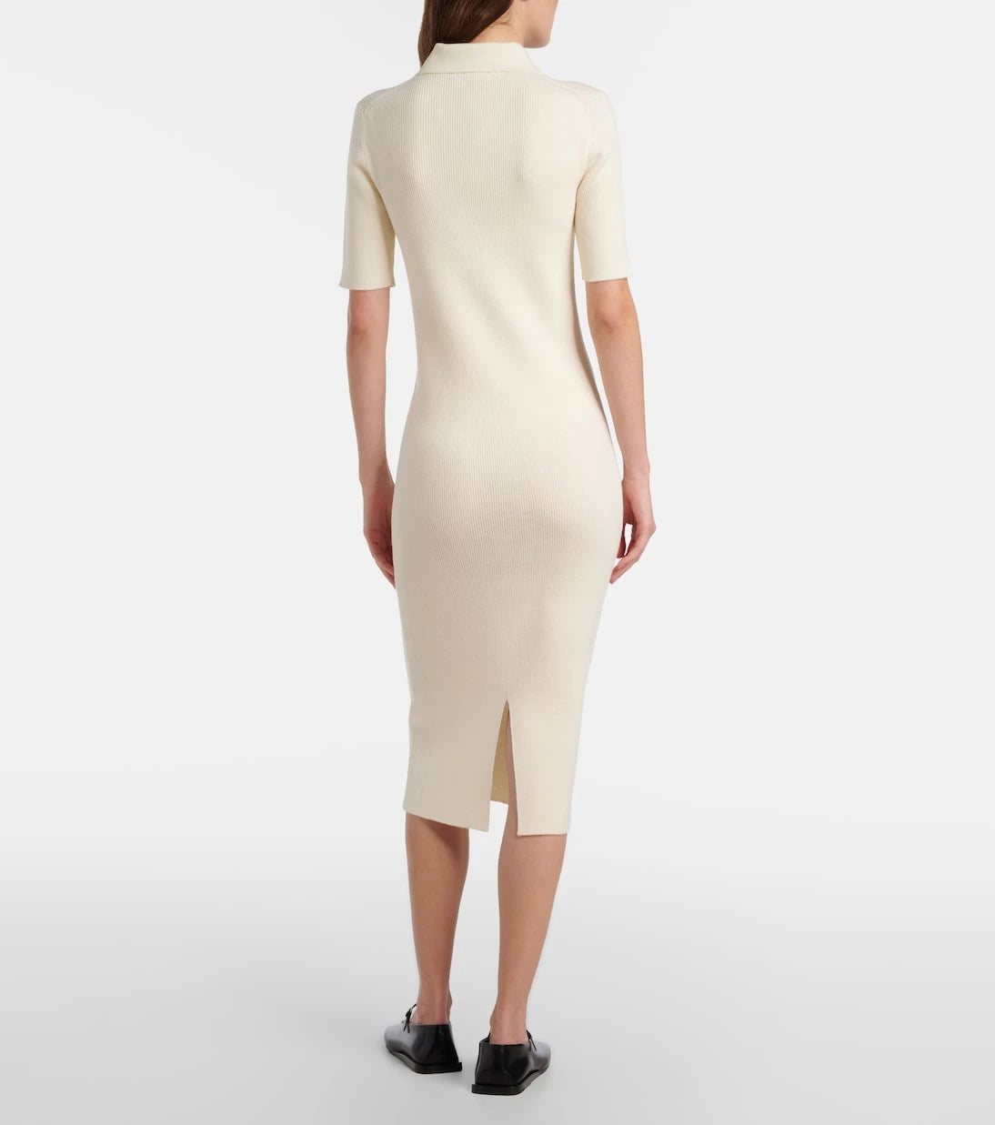 Jil Sander - Knitted wool midi dress