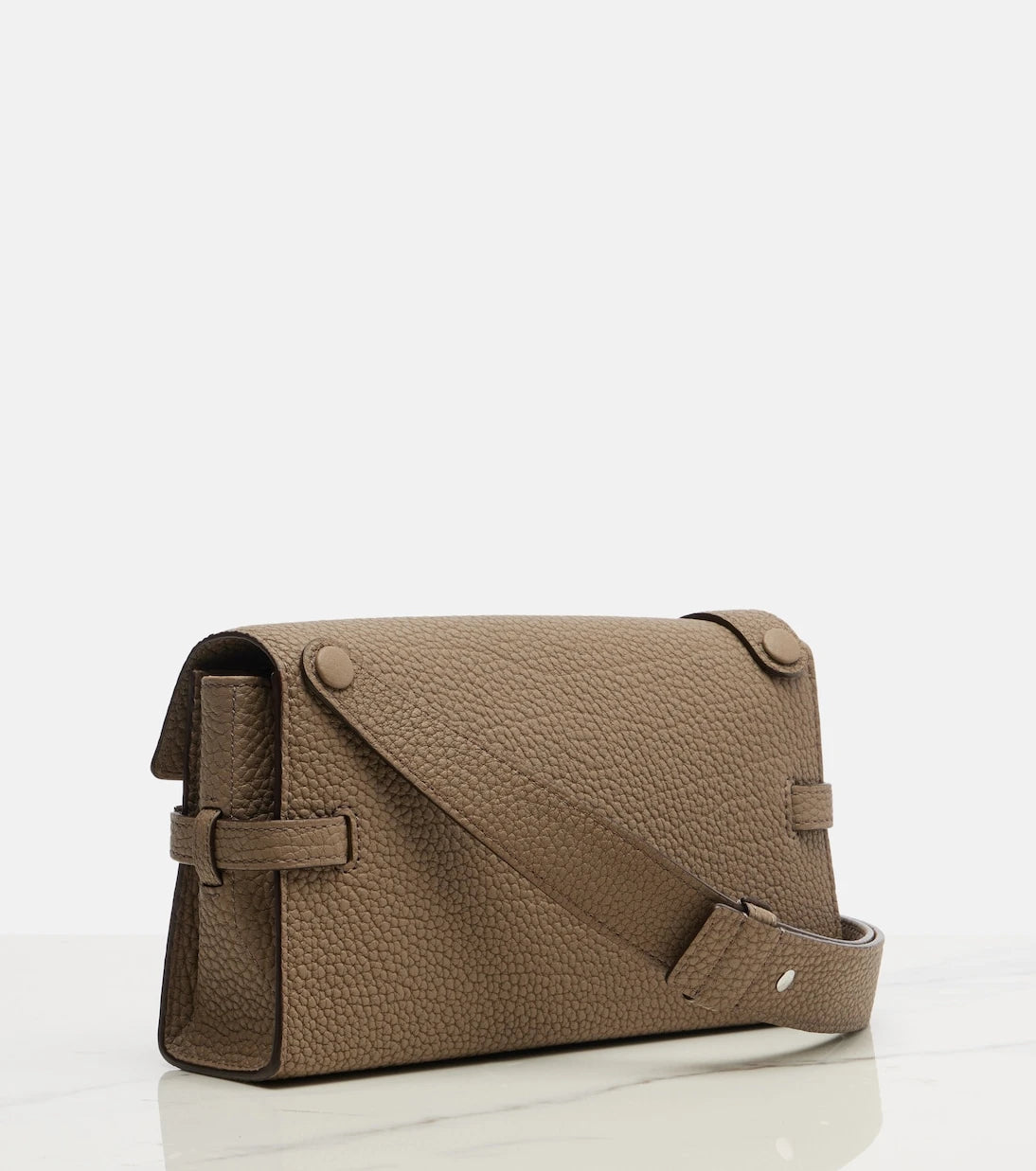 Delvaux - Tempête City Small leather crossbody bag