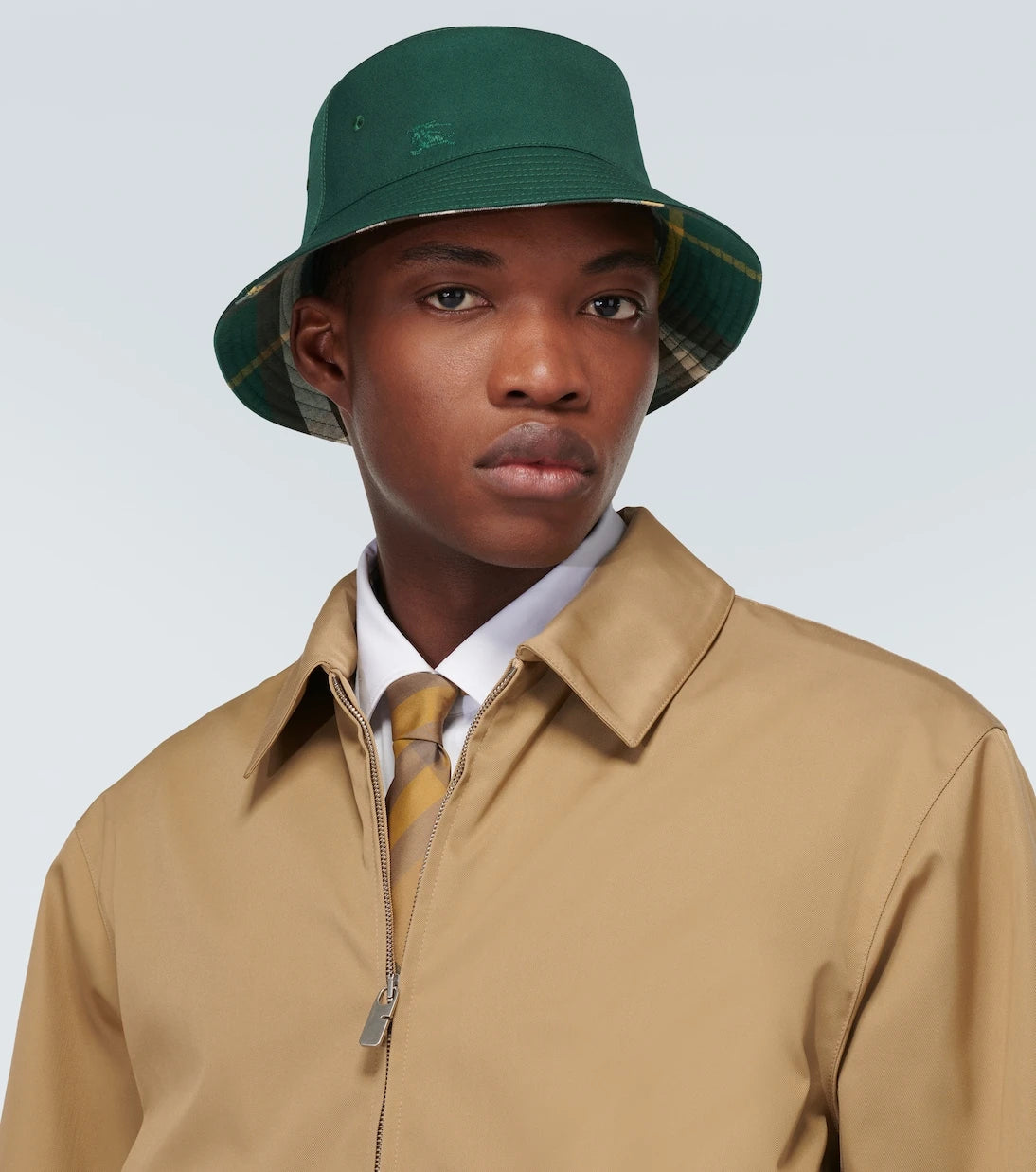 Burberry - Burberry Check reversible twill bucket hat