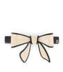 Alexandre de Paris Timeless Tenderly Bow Slide Hair Clip