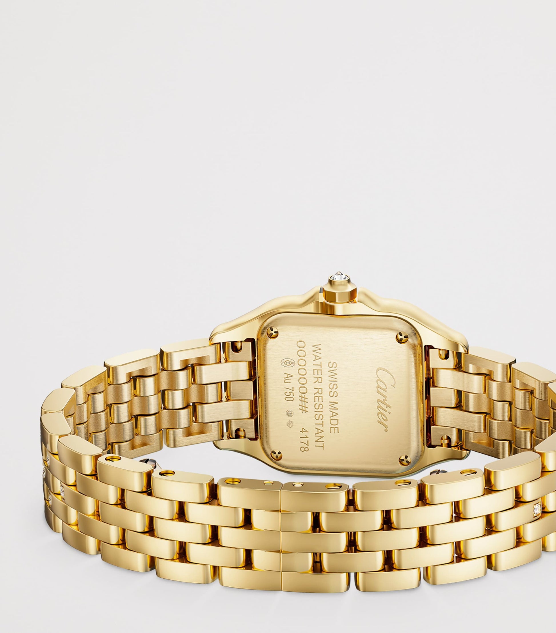 Yellow Gold and Diamond Panthère de Cartier Watch 22mm