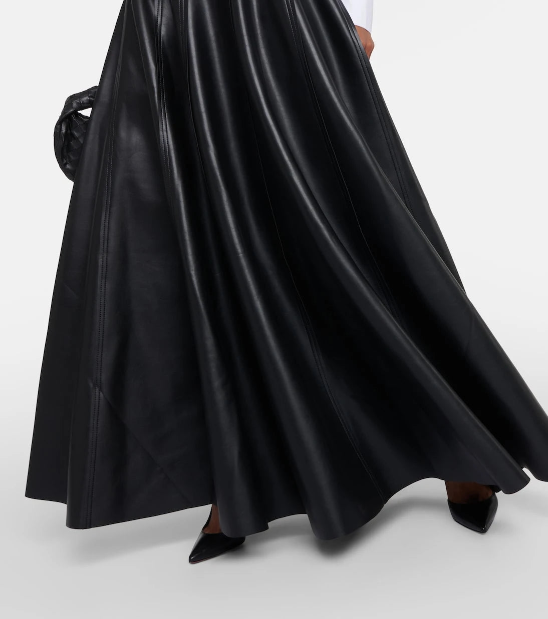 Norma Kamali - Grace flared maxi skirt