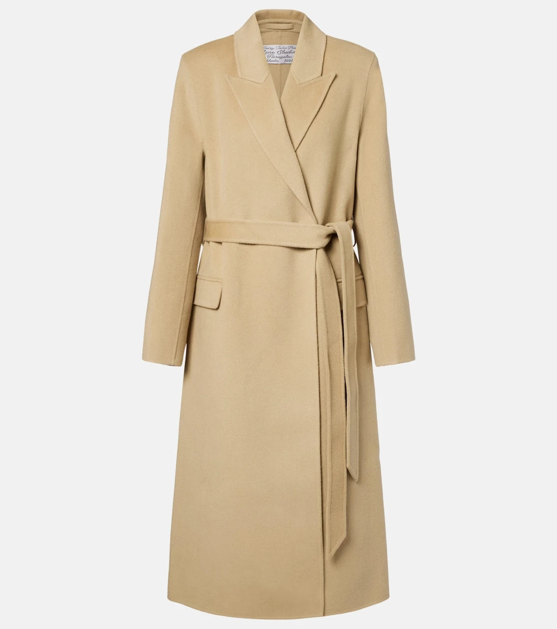 Acne Studios - Wool and cashmere wrap coat