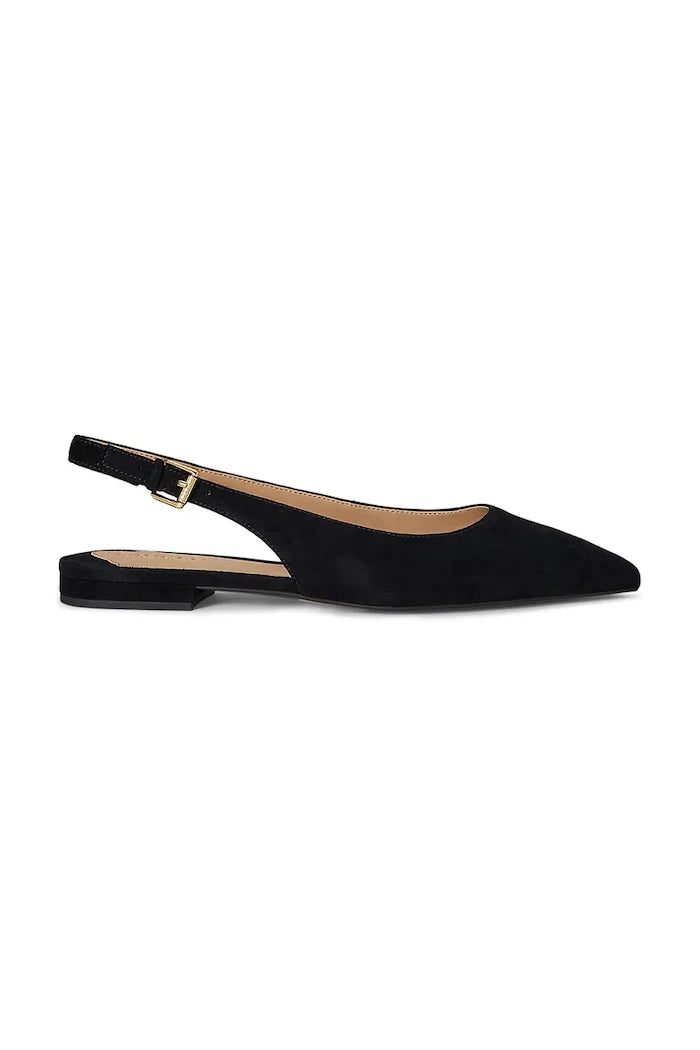 Велурени балеринки Lauren Ralph Lauren Londyn Slbck
