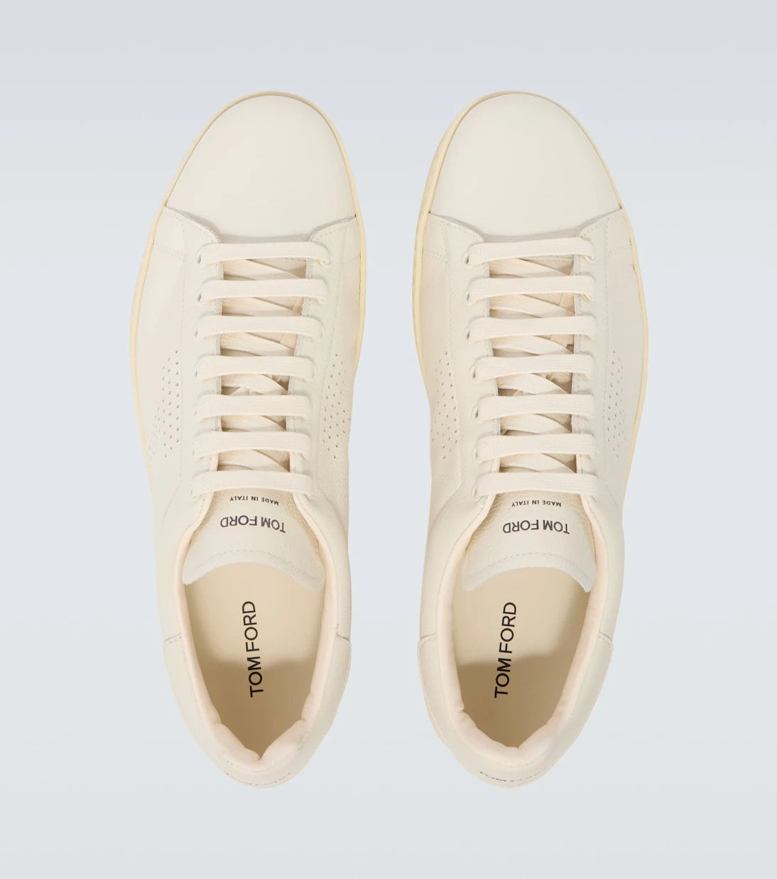 Tom Ford - Warwick perforated leather sneakers