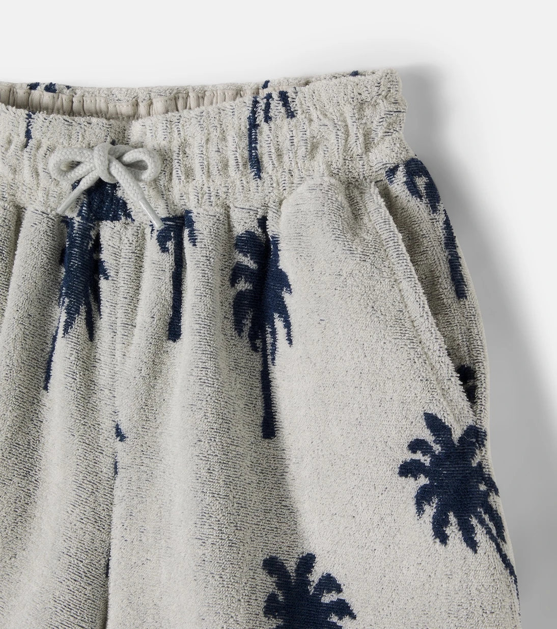 Molo - Abay printed cotton-blend terry shorts