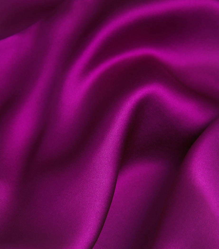 Olivia von Halle Purple Silk Bella Pyjama Set