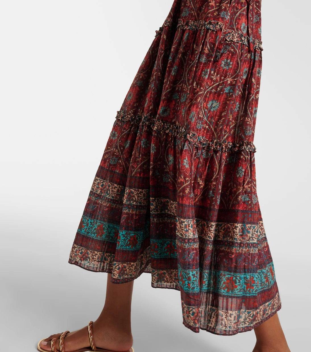 Ulla Johnson - Rosa printed cotton-blend midi dress