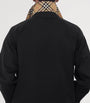 Burberry Black Cotton Camden Heritage Mid-Length Car Coat