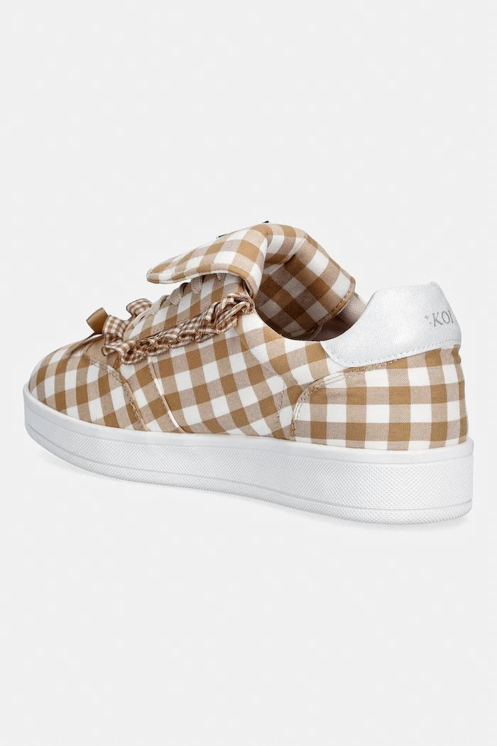 Koi Footwear Magic Teddy Bear Gingham Flat Shoes маратонки дамски