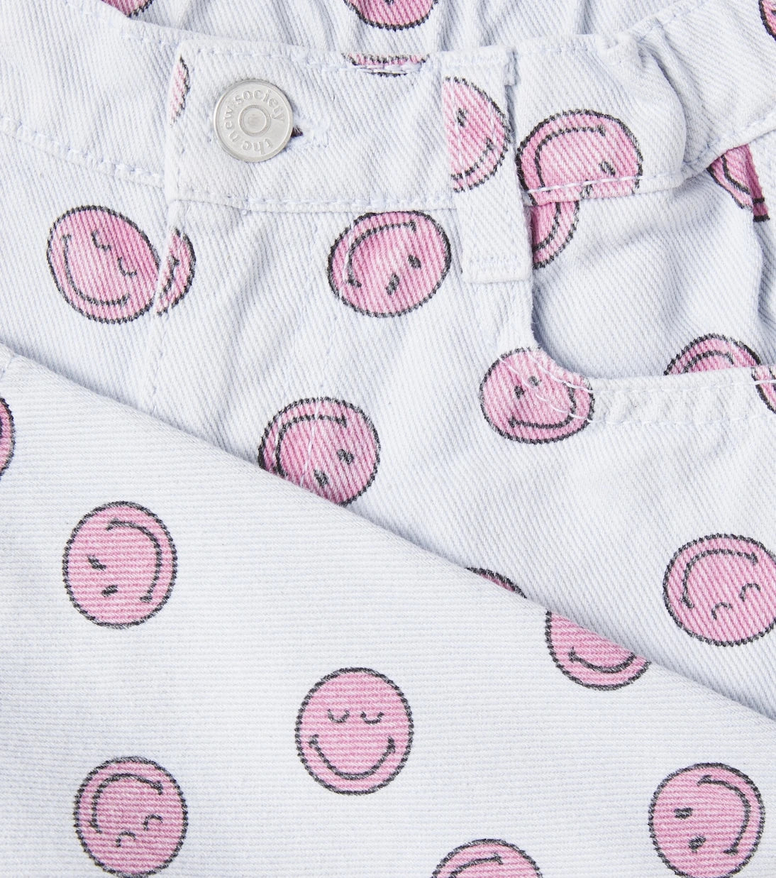 The New Society - Baby Smiley printed jeans