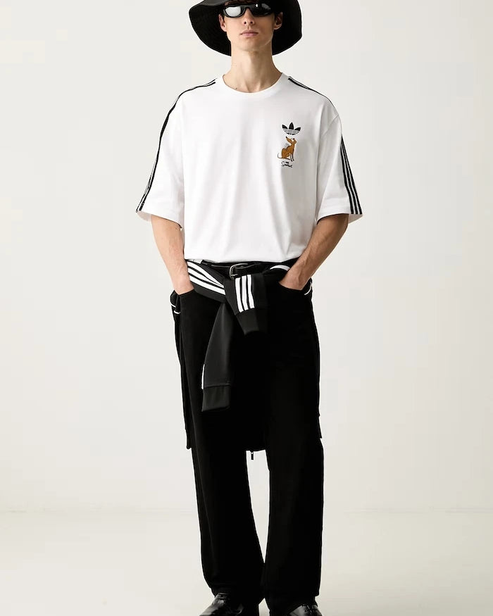 adidas Originals erkek pamuklu tişört Little Santas Helper