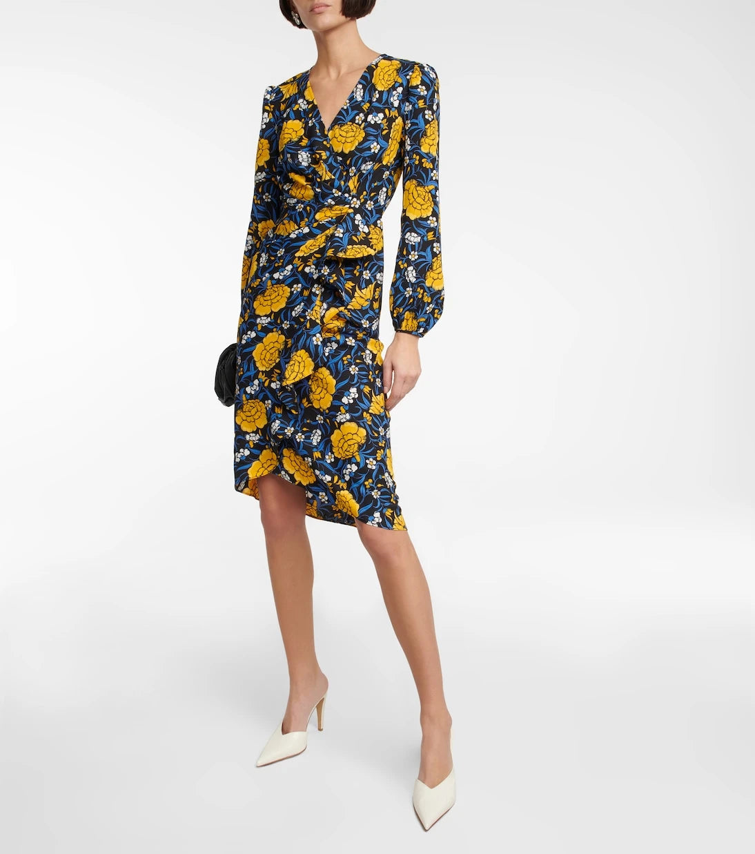 Diane von Furstenberg - Floral printed midi dress