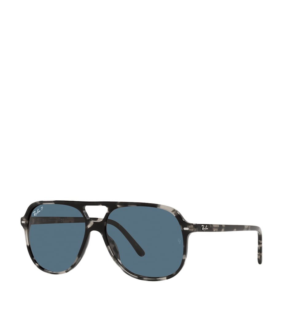 Ray-Ban Brown Square Bill Sunglasses