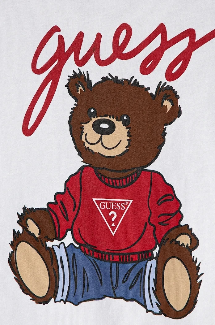 Детска памучна тениска Guess