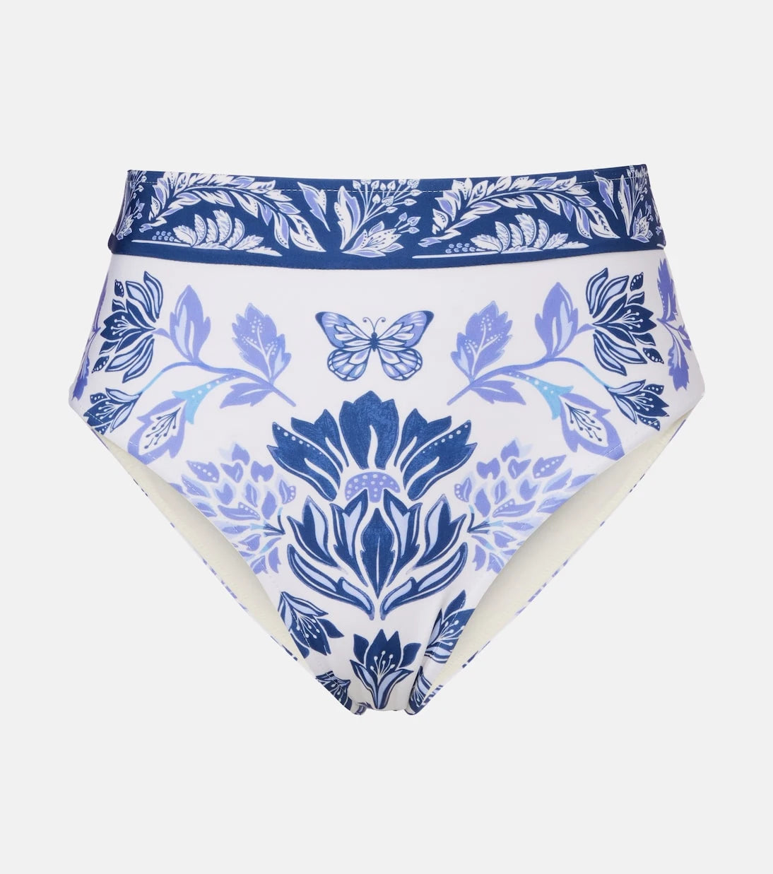 Farm Rio - Floral high-rise bikini bottoms