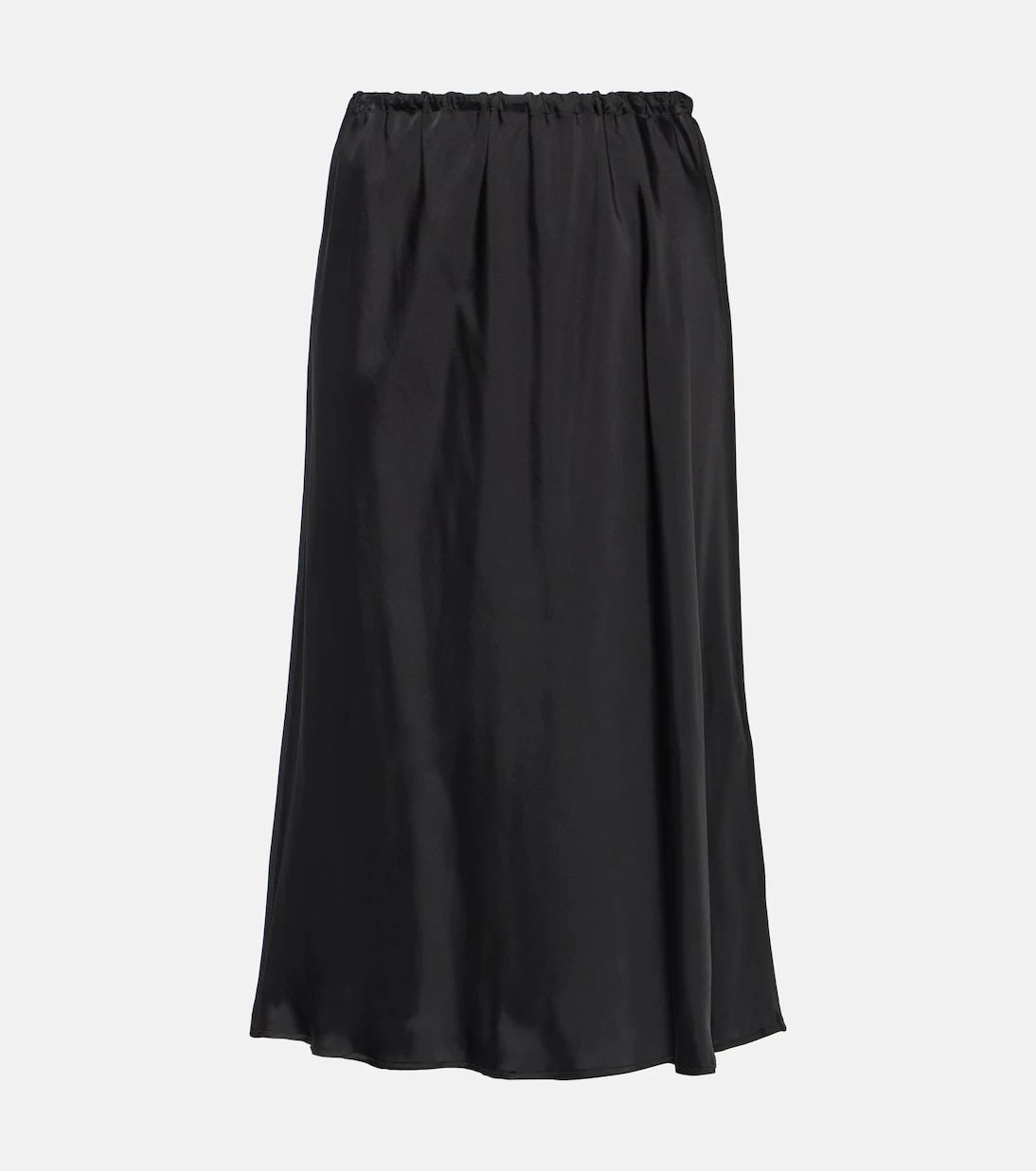 Jil Sander - Satin midi skirt
