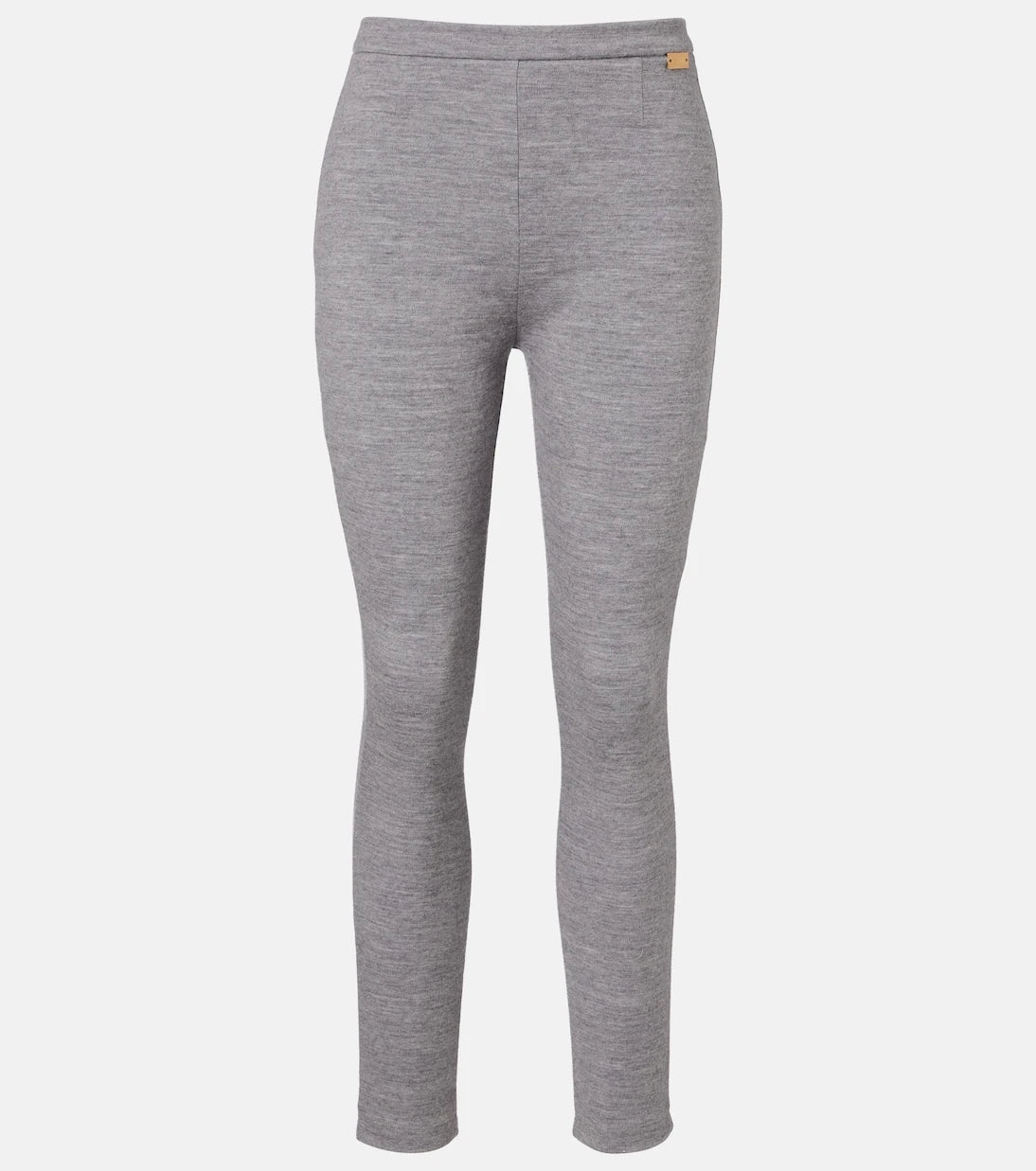 Balmain - Wool and cotton-blend leggings