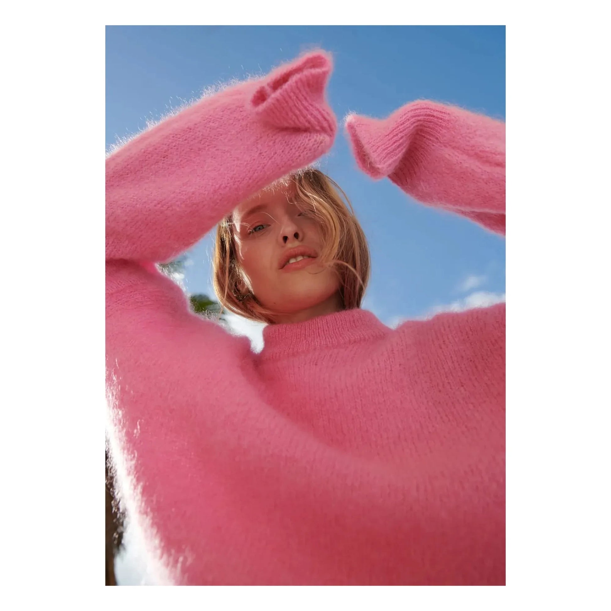 Surprise Paris - Jane Super Kid Mohair sweater | Pink