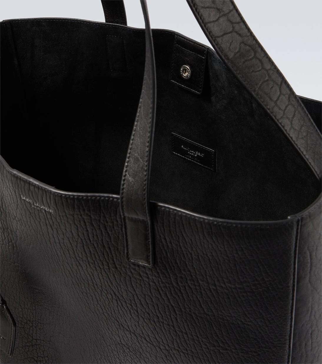 Saint Laurent - Bold leather tote bag