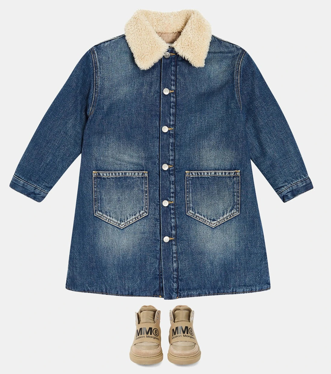 MM6 Maison Margiela Kids - Logo sneakers
