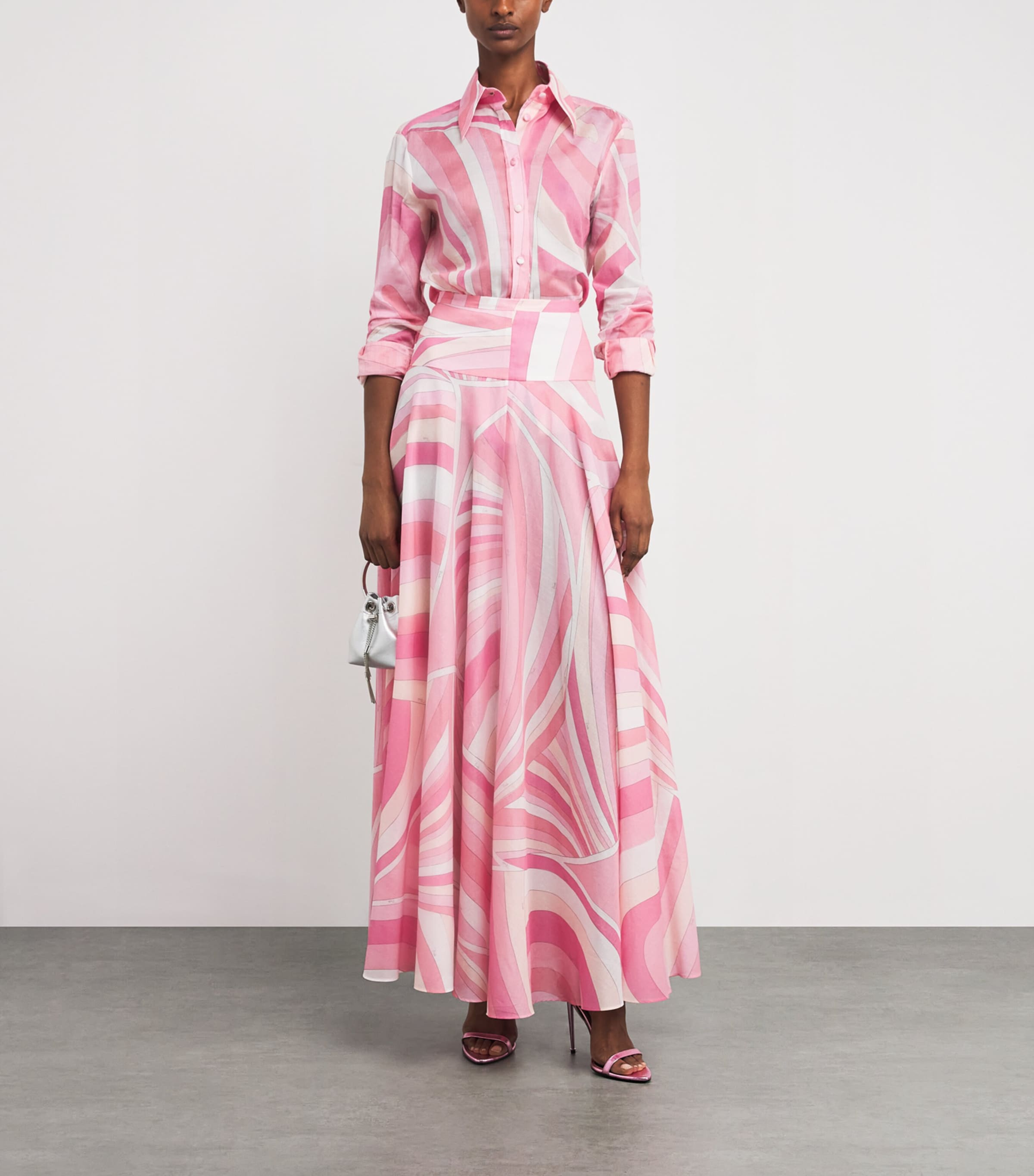 PUCCI Multi Cotton Printed Blouse