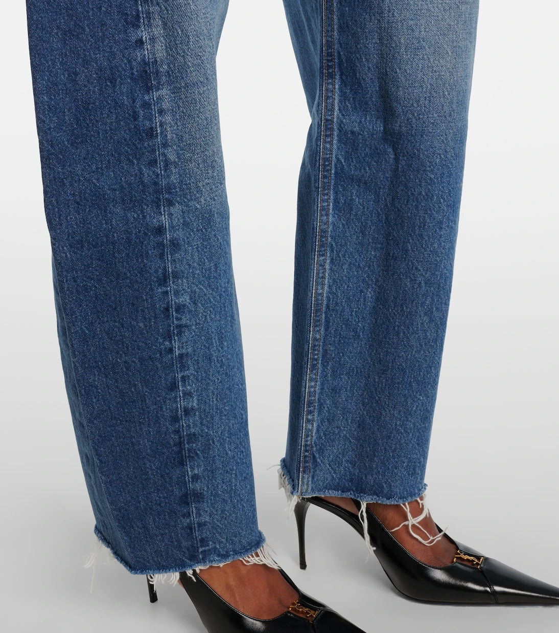 Agolde - Luna high-rise barrel-leg jeans
