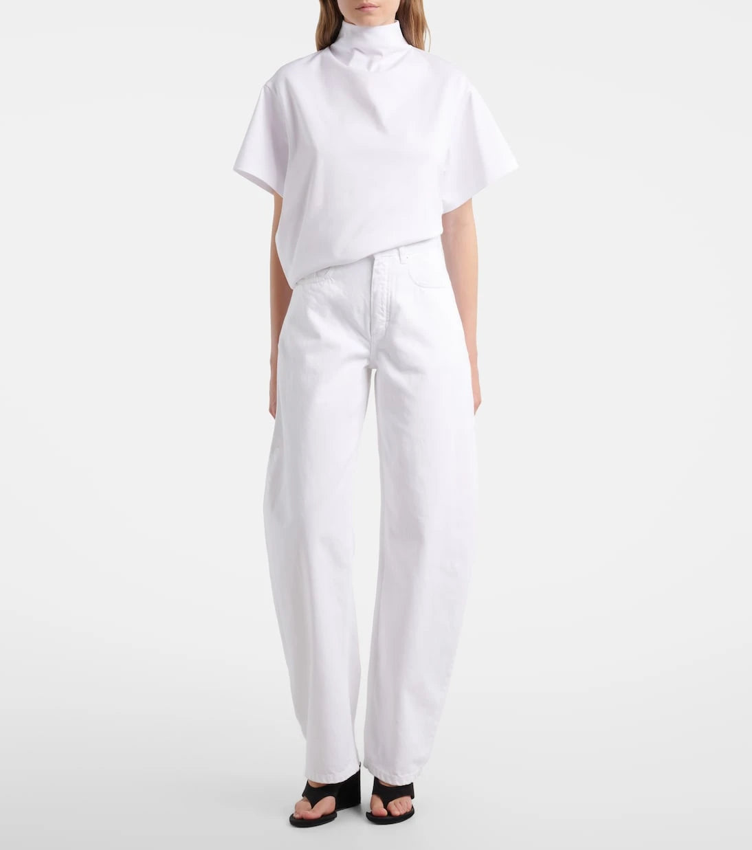 Alaïa - Barrel-leg jeans