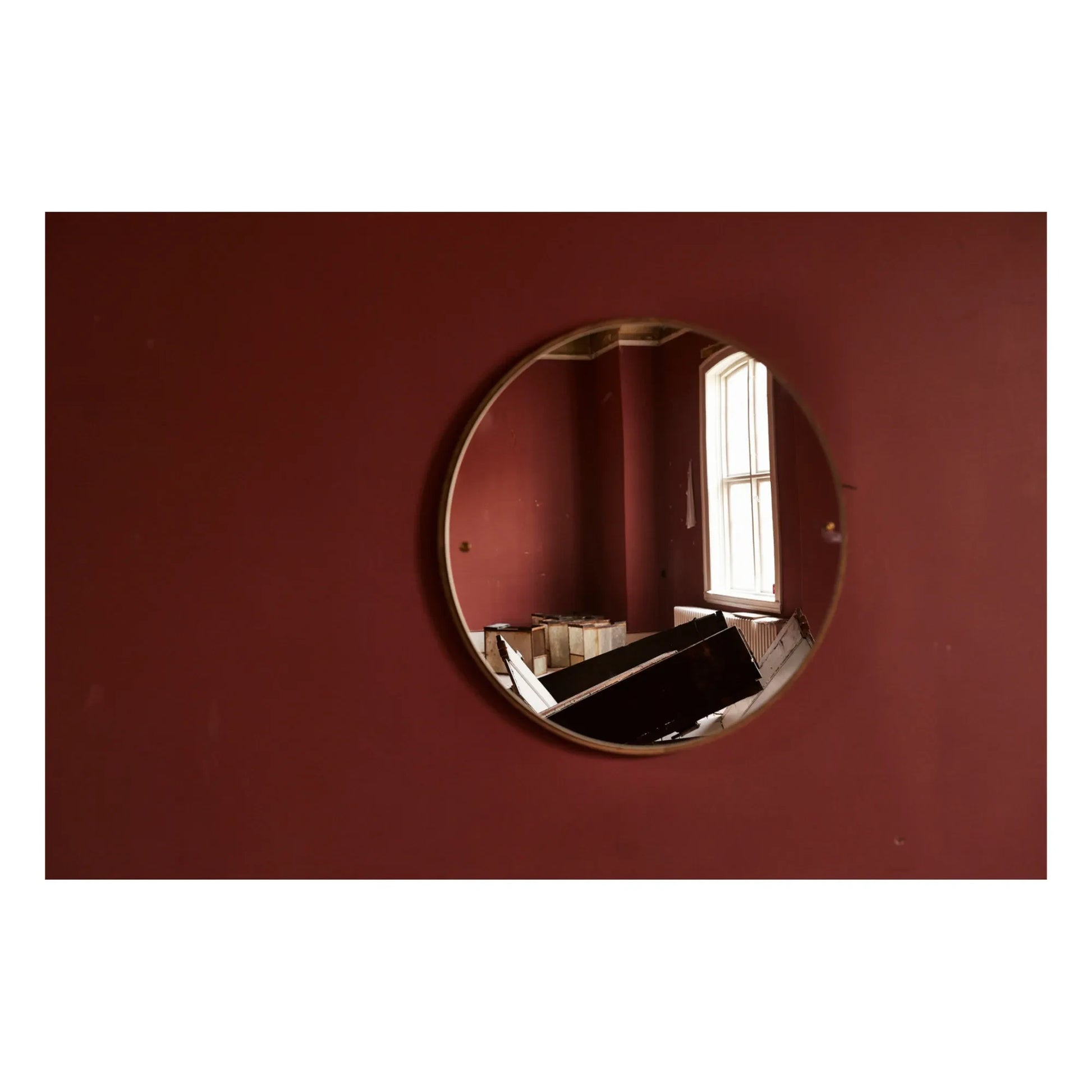 Frama - Round CM1 Wooden Mirror | Oak
