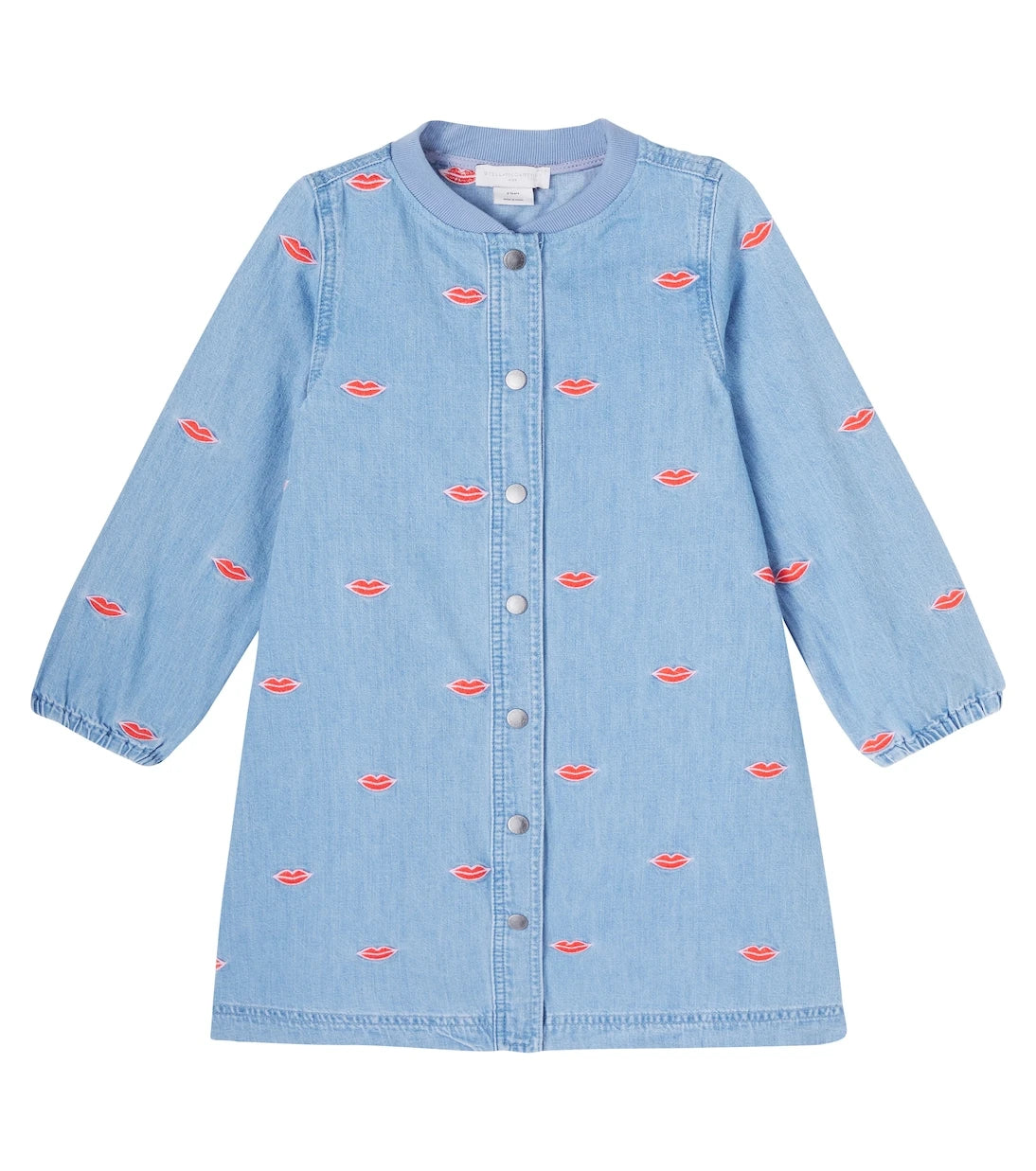 Stella McCartney Kids - Embroidered denim dress