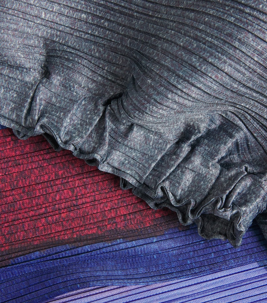 Grainy Colors Midi Skirt