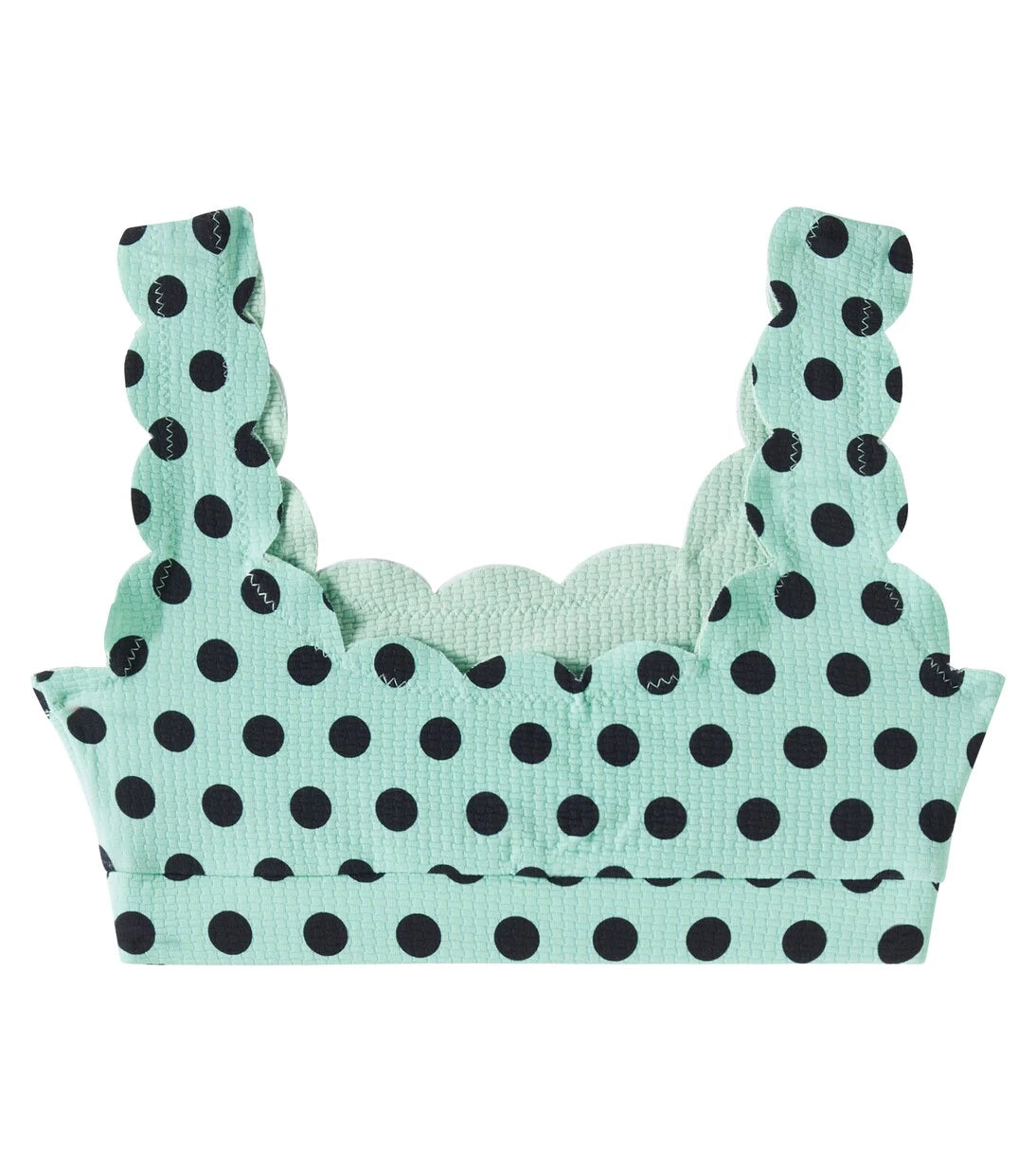 Marysia Bumby - Palm Springs polka-dot bikini top