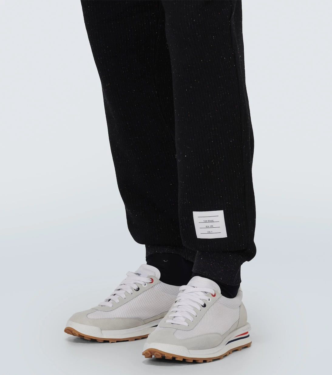 Thom Browne - 4-Bar cotton and silk sweatpants