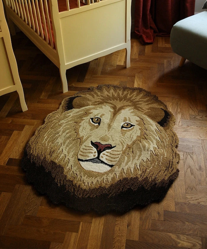 Doing Goods Ari Lion Head 113 x 95 cm Yün Halı