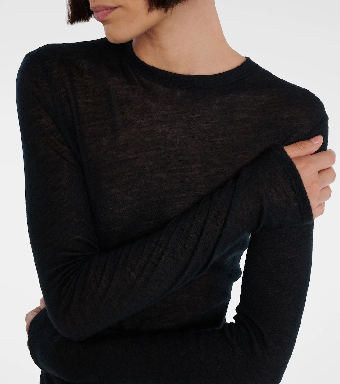 The Row - Iverness knitted cashmere top