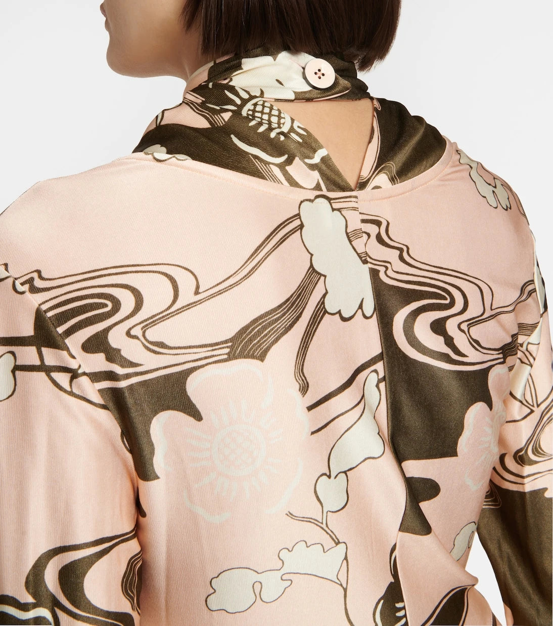 Jil Sander - Printed midi dress