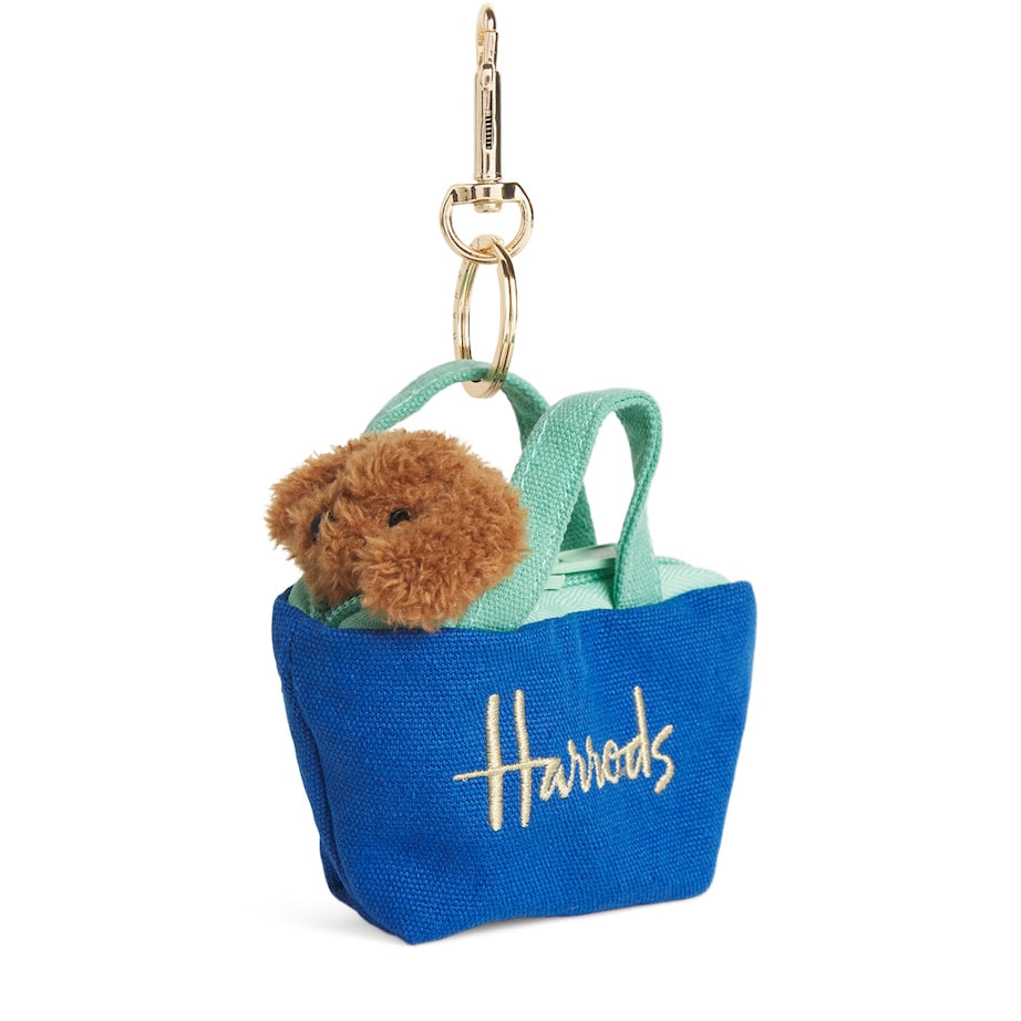 Dog In A Bag Keyring