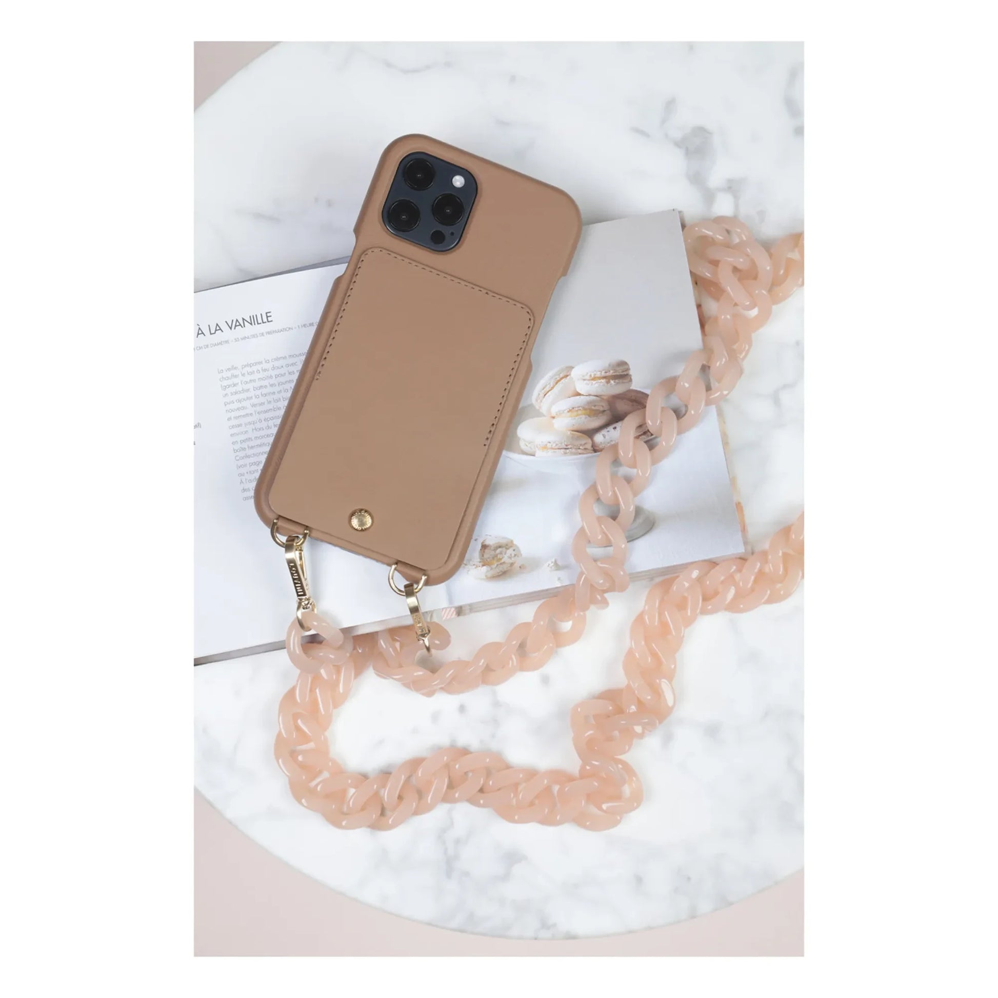 Louvini - Lou Leather iPhone Case | Camel