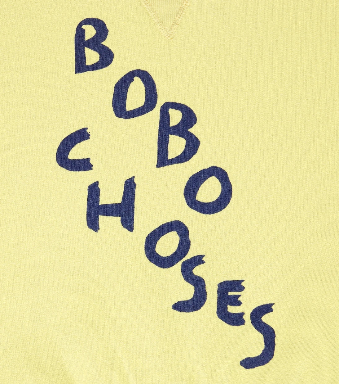 Bobo Choses - سويتشيرت جيرسي قطني مخطط بالشعار