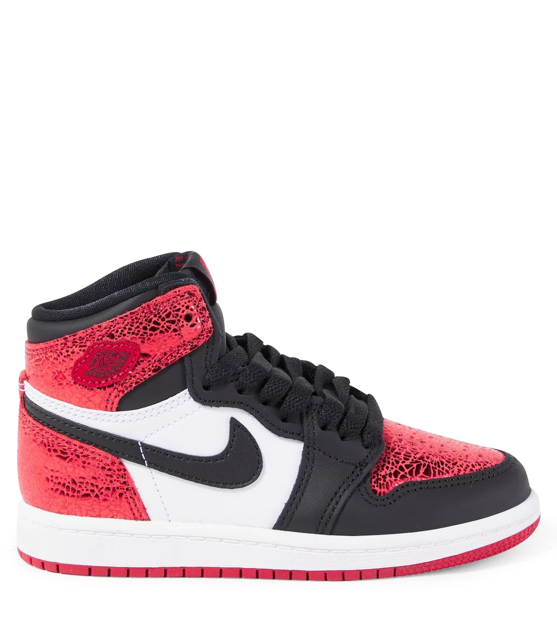 Nike Kids - حذاء رياضي من الجلد Jordan 1 Retro High OG
