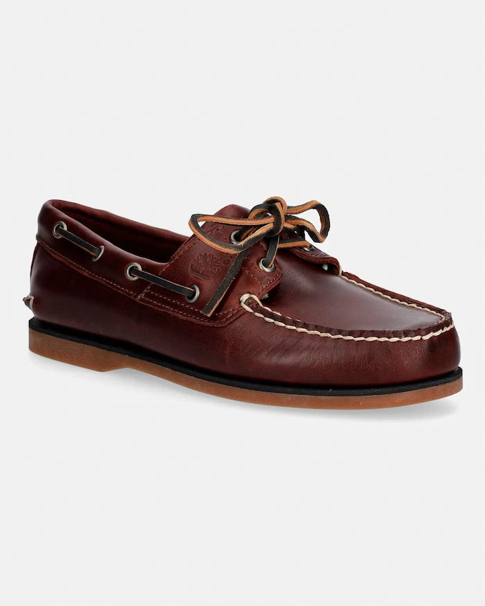 Timberland мокасини мъжки от кожа