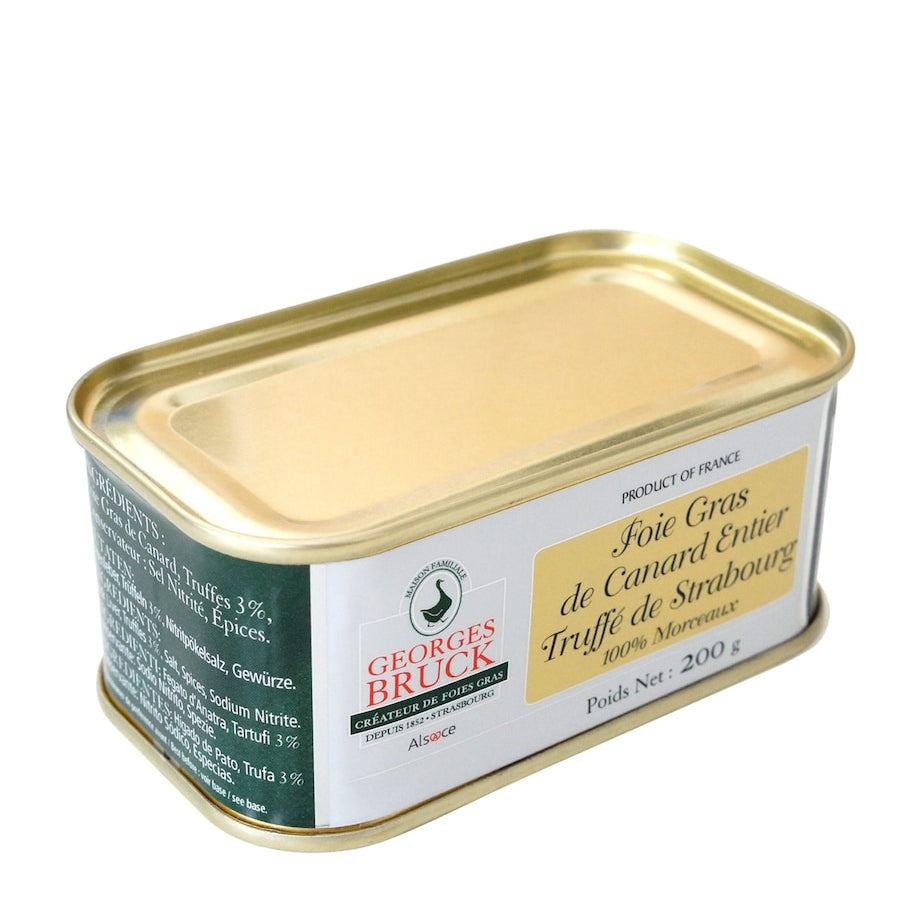 GEORGES BRUCK Duck Foie Gras with Truffle (200g)