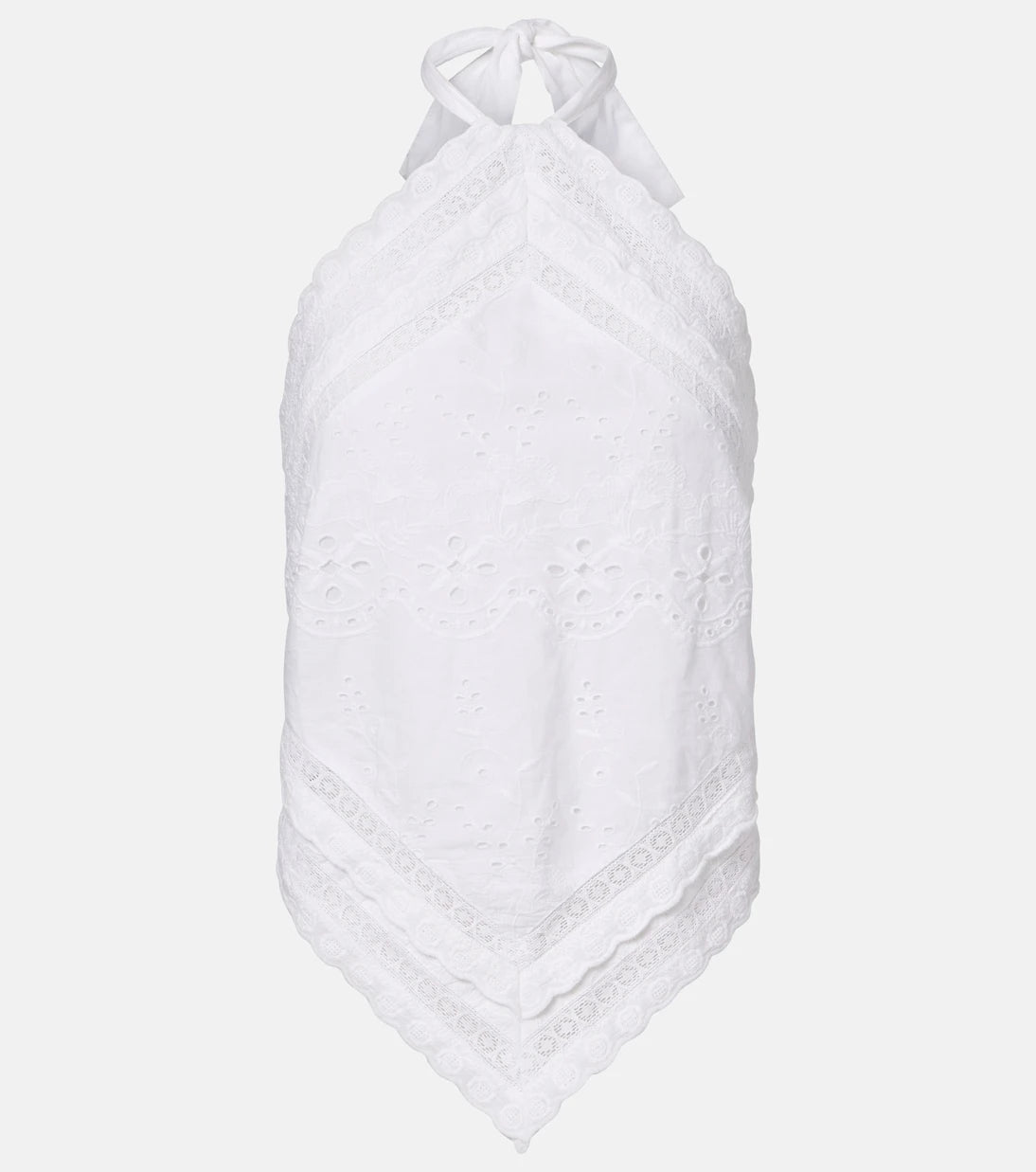 Melissa Odabash - Felicity embroidered cotton top