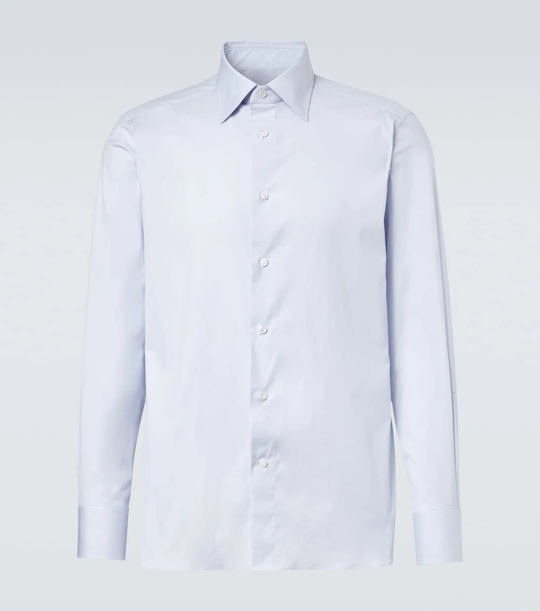 Zegna - قميص من مزيج القطن