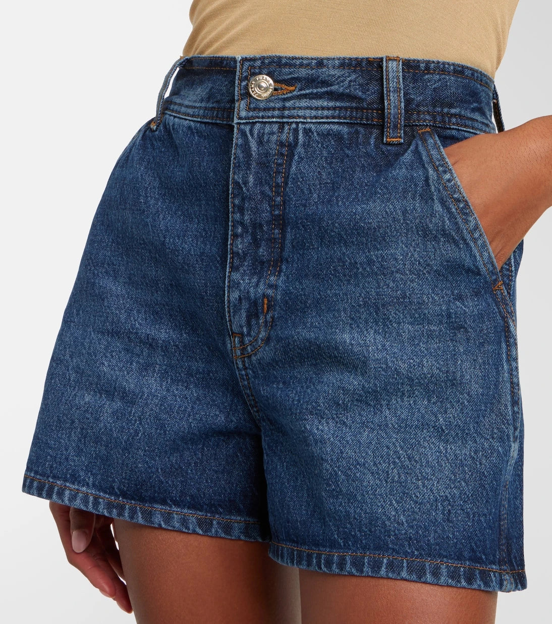Frame - Dockside denim shorts