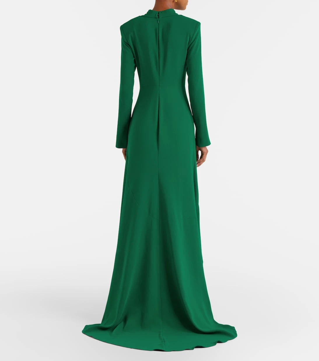 Oscar de la Renta - فستان سهرة من مزيج الحرير