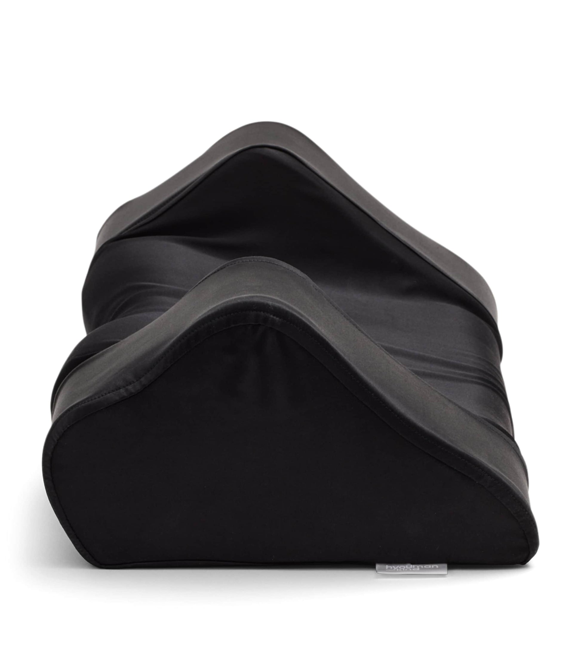 HYOUMANKIND Back Sleep Pillow with Silk Pillowcase (32cm x 57cm)