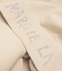 Maison Margiela Beige Cotton Distressed Logo Sweatshirt